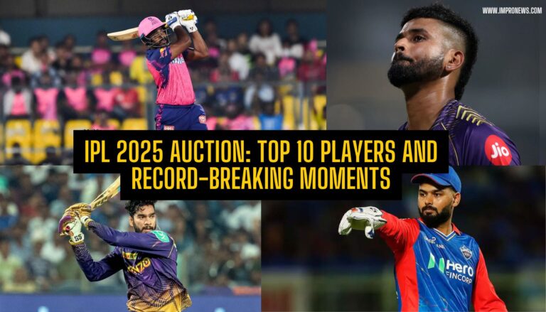 IPL 2025 Auction top 10 players highlights – Rishabh Pant, Shreyas Iyer, Venkatesh Iyer, and more.