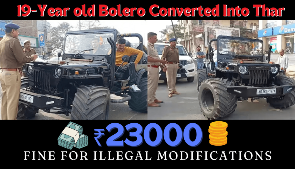 Bolero Modified into Thar