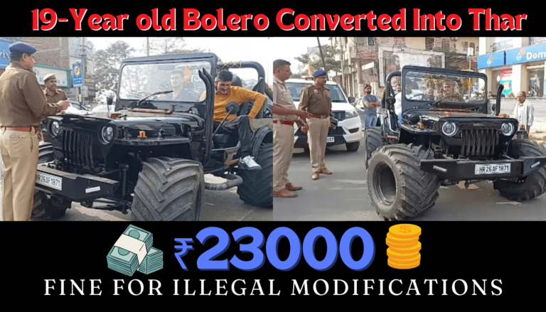 Bolero Modified into Thar