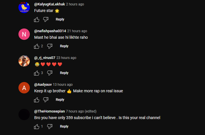 Comments on Indian Media Rap Song by Khota Sikka