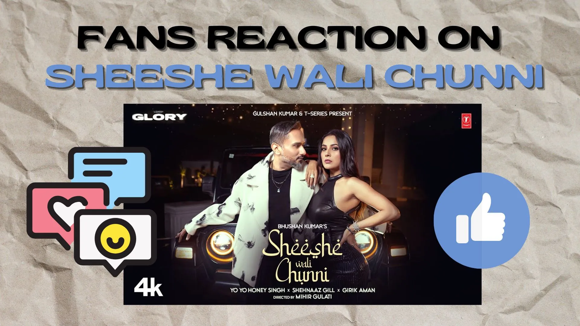 Fans Reaction on Sheeshe Wali Chunni by Yo Yo Honey Singh